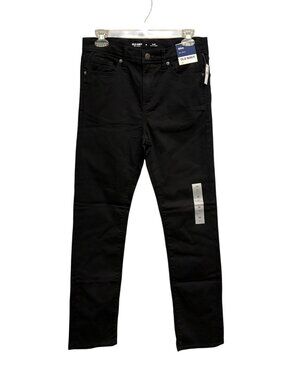 Old Navy Boys Slim Jeans Size 16 Black Adjustable Waist Stretch